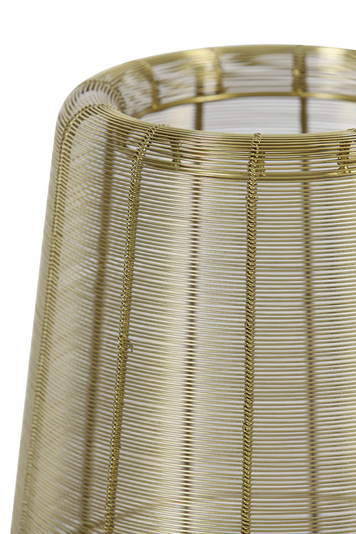 Light & Living vloerlamp ADETA - Ø37x147cm - goud - vtwonen shop