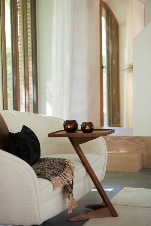 Light & Living bijzettafel QIANO - 45x42x63cm - bruin - vtwonen shop