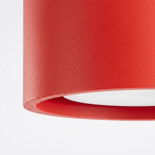 Sollux Lighting Plafondlamp MODO 3 rood Gx53 - 32,4x10,4x8,2cm