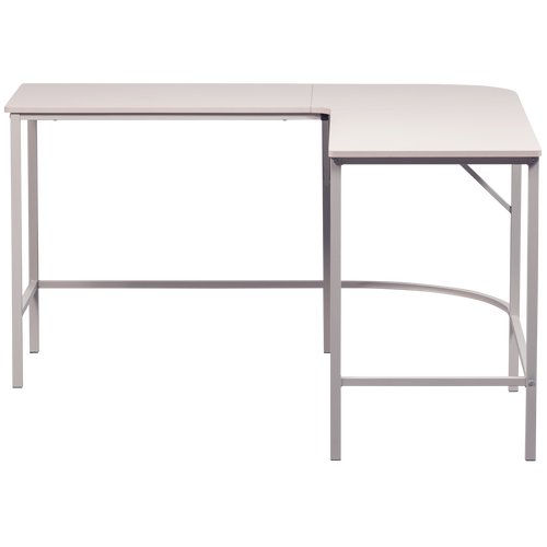 WOOOD hoekbureau Mike - Hout/Metaal - Dust - 75x185x185 - vtwonen shop