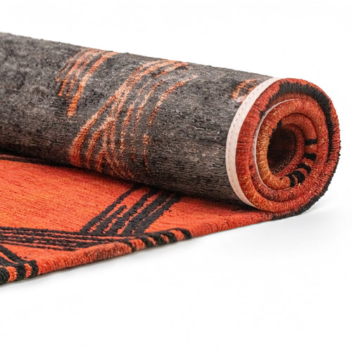 Ecorugs vloerkleed Ginger Chocolat - rood - 170x240cm