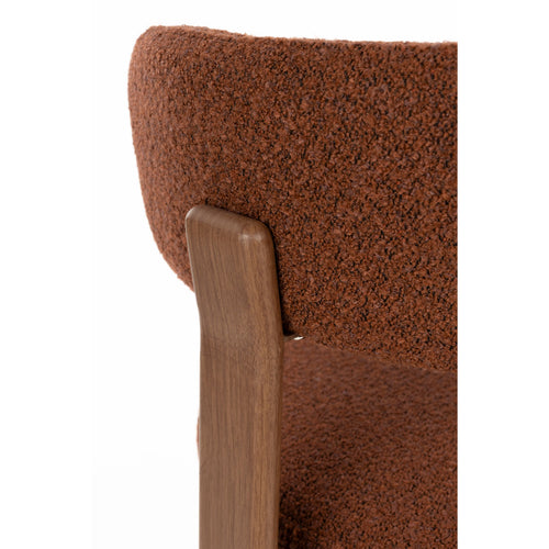 Housecraft Living Robyn Eetkamerstoelen Bruin - Set van 2