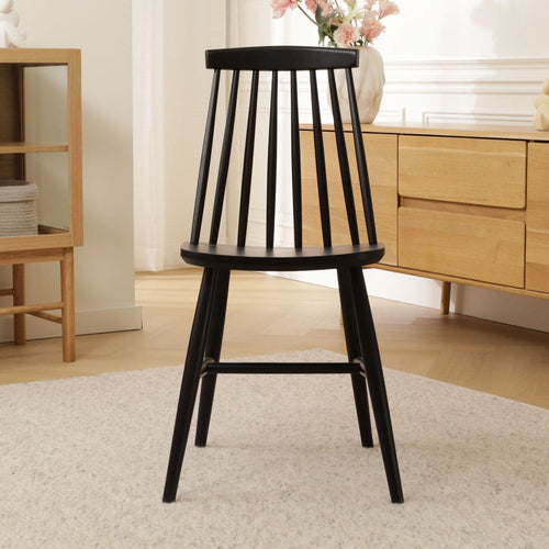 Fameg Filou Houten Spijlenstoel Zwart - vtwonen shop