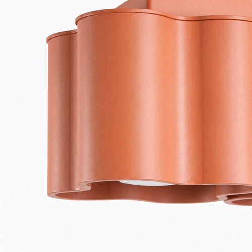 Sollux Lighting Plafondlamp OVIO 2 rode oker GU10 - 24,5x12x12cm