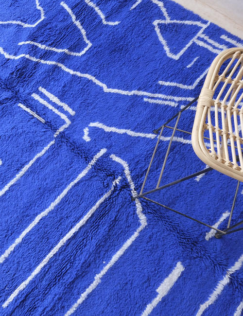 AFK Living vloerkleed Berber - handgemaakt - Wol - 120 cm x 170 cm
