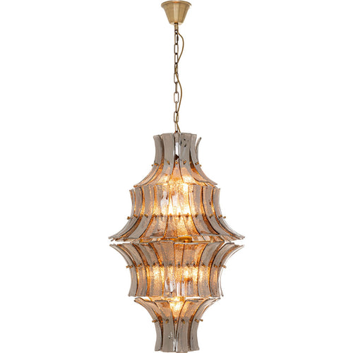 Kare Design Hanglamp Venezia Double gerookt Ø53cm