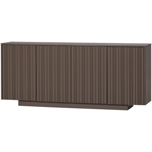 WOOOD dressoir Nova 200 cm - Grenen - Truffel Bruin - 85x200x40 - vtwonen shop