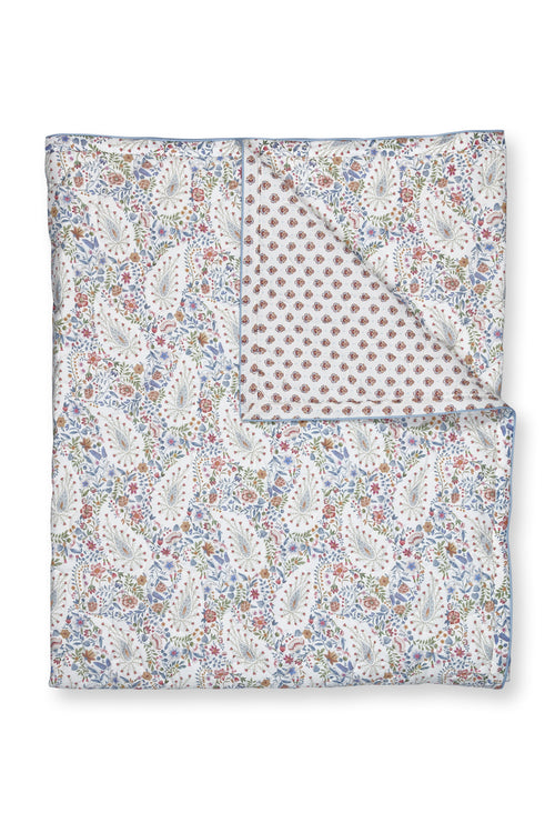 Pip Studio Sprei Kairi Bloom - 180 x 260 cm - Licht blauw