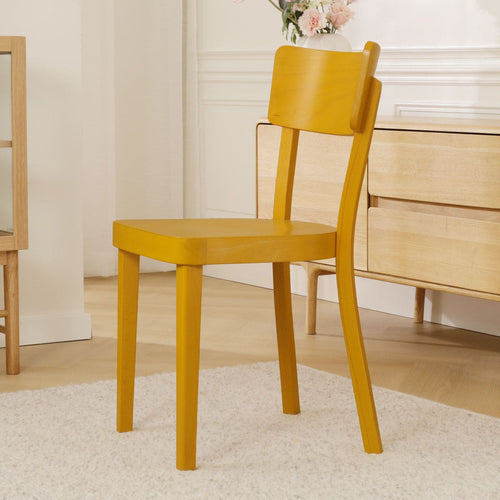 Fameg Fergus Houten Eetkamerstoel Geel - vtwonen shop