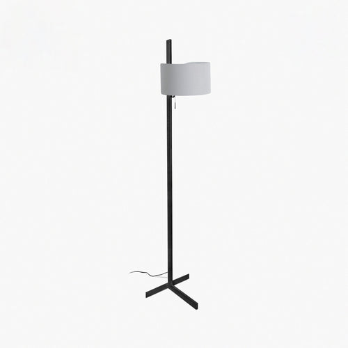 Faro Stand Omhoog Zwart En Grijs Staande Lamp