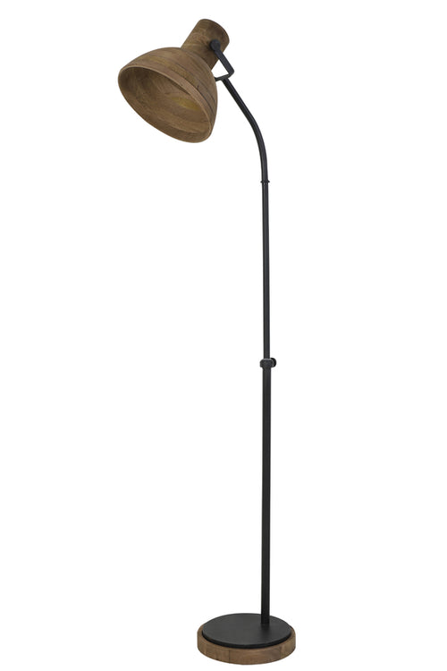 Light & Living vloerlamp IMBERT - 47x29x129cm - bruin - vtwonen shop