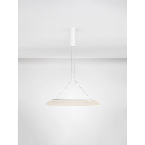 Nova Luce MANTLE Geïntegreerde LED-hanglamp voor aan het plafond, zandwit, 38W, 2752lm, 3000K
