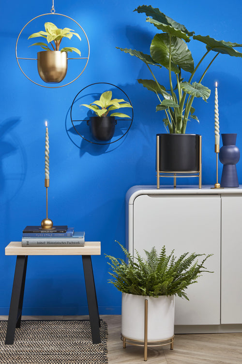 Mica Decorations Dexter Hangpot - L34 x B14 x H65 cm - Goud - vtwonen shop