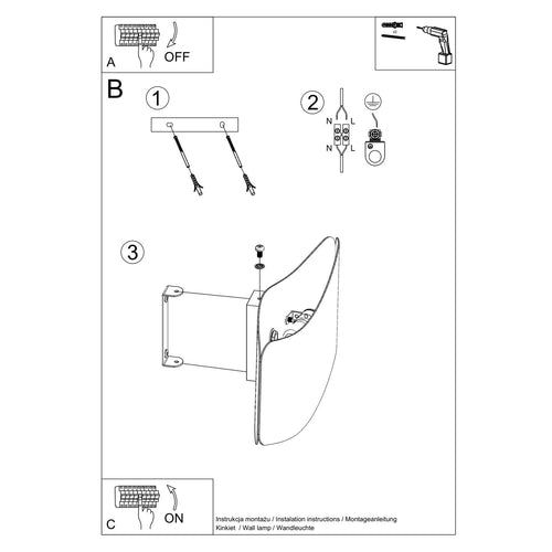 Sollux Lighting Wandlamp TILA 30 olijfgroen - 30x11x13cm