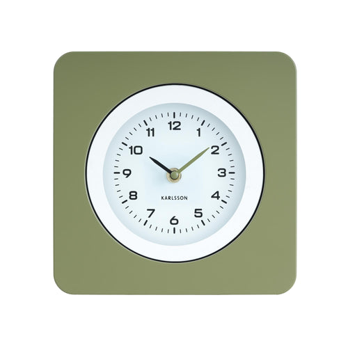 Karlsson wandklok New Vintage - groen - Ø22cm - vtwonen shop