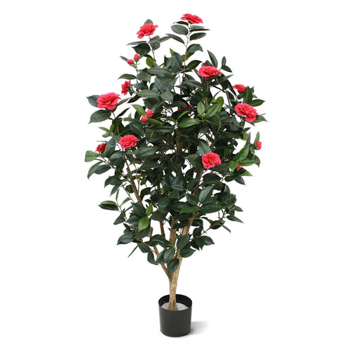 Maxifleur Camelia Japonica deluxe kunstplant 150cm - rose