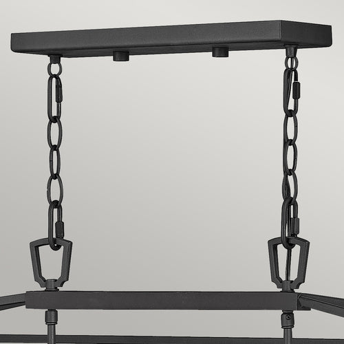 Elstead Hinkley Alford Outdoor hanglamp museum zwart, IP44