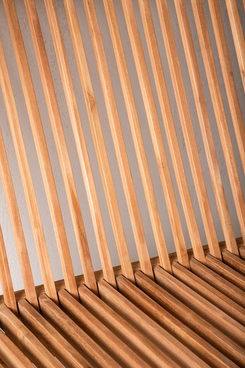 Nest outdoor Joan houten tuinbank naturel - 100 x 62 cm - vtwonen shop