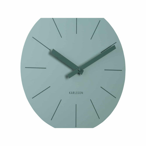 Karlsson wandklok Arlo pendulum - groen - Ø30cm - vtwonen shop