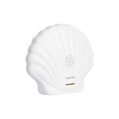 Karlsson ornament Sea Shell - wit - 5.8x13.5x11.8cm