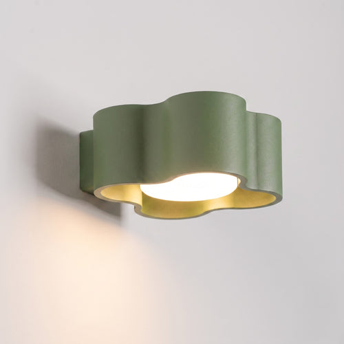Sollux Lighting Wandlamp OVIO olijfgroen Gx53 - 12x14,5x6cm