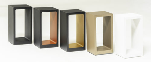 Artdelight tafellamp Corridor - 1 lichts - 8  x 18   cm - zwart