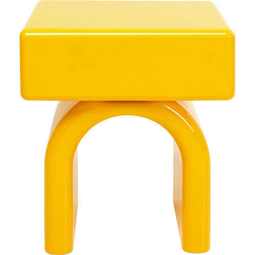 Kare Design Nachtkastje Eliano 1 lade geel