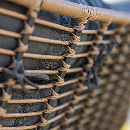 Garden Impressions loungebank Melfort natural rotan