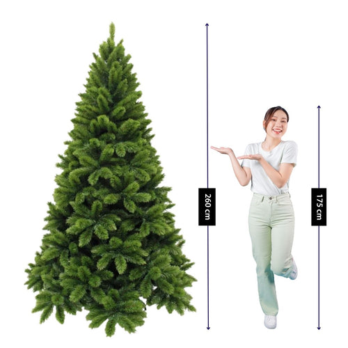 Triumph Tree Tsuga Kerstboom - Volle en Natuurlijke Uitstraling met 1502 Takken - Kerstversiering voor Binnen - Kunstboom Makkelijk en Snel op te