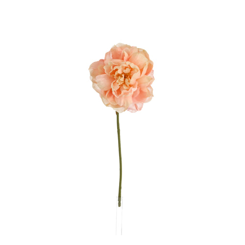 Maxifleur Pioen Kunstbloem 38cm Zalm