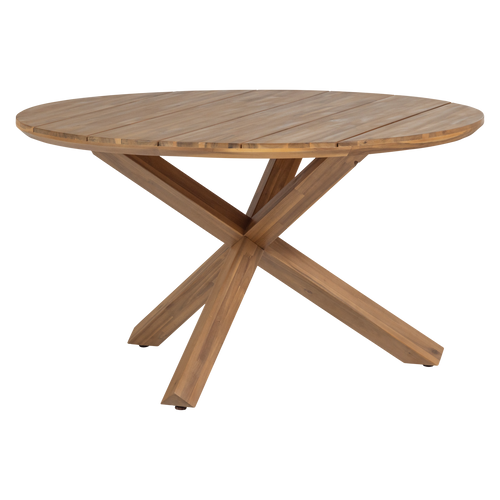 WOOOD tuintafel rond Kiro - Acacia Hout - Naturel - 76x135x135