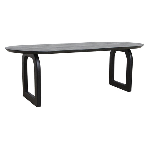 Raw materials eettafel Bullnose open - zwart - 240 cm - vtwonen shop