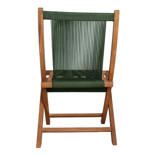 Raw Materials tuinstoel Rope - Donkergroen - vtwonen shop