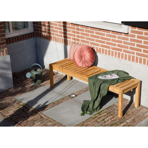 Exotan tuinbank 3-zits Comfort - Teak - Naturel - 44x150x45 - vtwonen shop