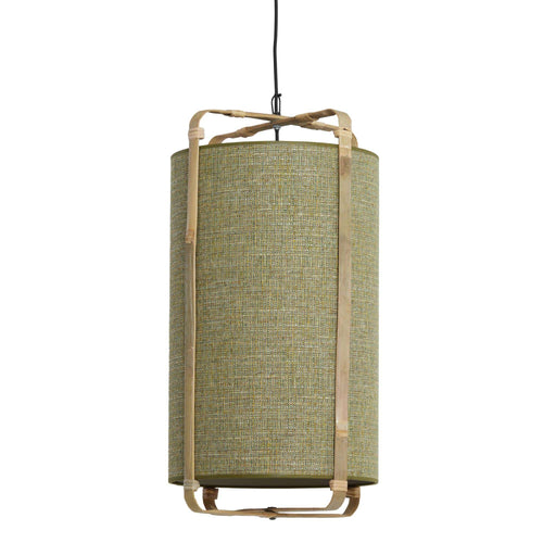 Light & Living hanglamp Sendai - groen - Ø42cm - vtwonen shop