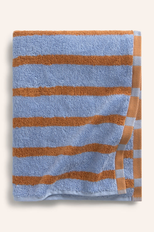 Calma House Handdoek Saturno - Blauw - 50x90