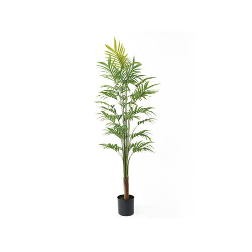 Present Time kunstplant Gold Palm Tree Large - groen - 65x65x160cm - vtwonen shop