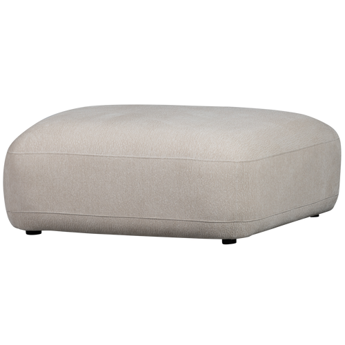 WOOOD fauteuil met verplaatsbare rugleuning Sterck - Polyester - Zand - 118x102x41 - vtwonen shop