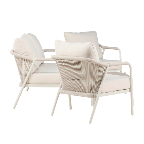Nest outdoor Sienna 4 delige tuin loungeset beige