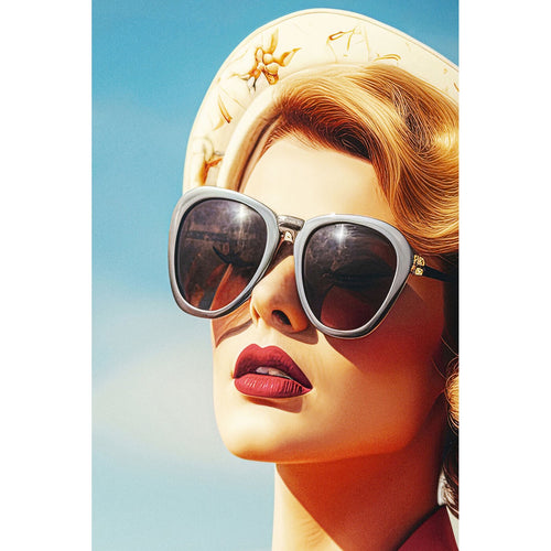 Kare Design Schilderij LED Jetset blond 120x80cm - vtwonen shop