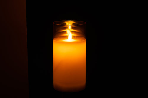 J-Line lamp Blinkend - glas - goud - medium - LED lichtjes - vtwonen shop