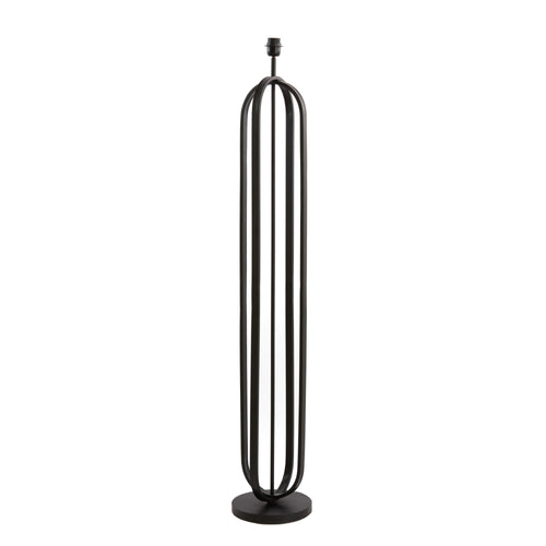 Light & Living vloerlamp Aster - zwart - Ø25cm