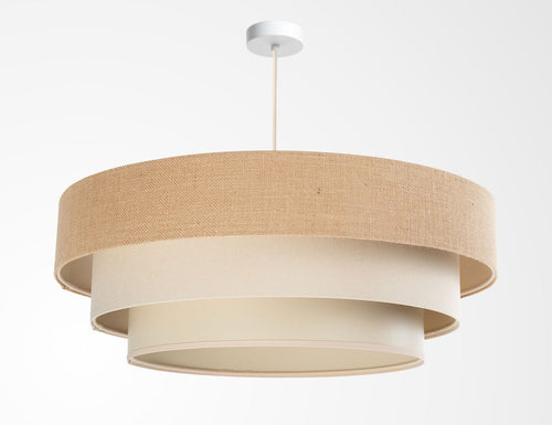 bpskoncept hanglamp Triniti Boho - jute - Ø60 cm