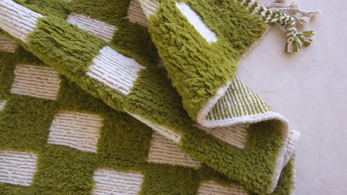 AFK Living vloerkleed Berber - handgemaakt - Wol - 184 x 288 cm - vtwonen shop