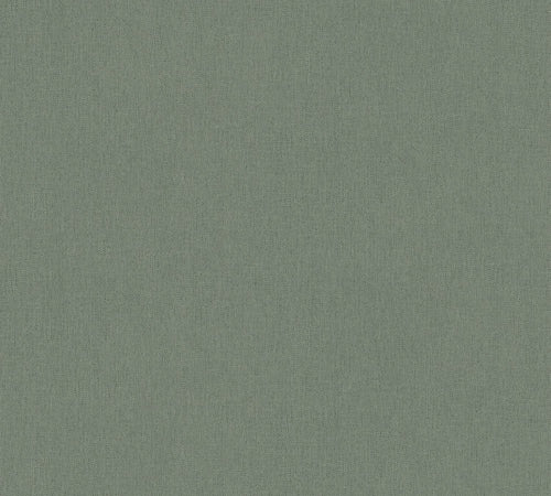 Livingwalls behang effen groen - 53 cm x 10.05 m - AS-377034 - vtwonen shop