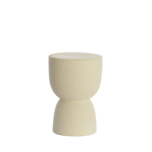 Light & Living bijzettafel Finca - wit - Ø28.5cm - vtwonen shop