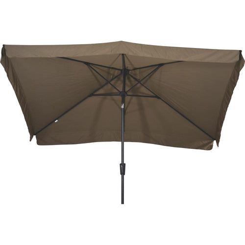 Lesli Living push-up parasol Libra - taupe - 200x300cm