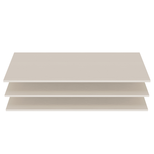 WOOOD legplankenset T.B.V kledingkast Olivia - Grenen - Dust -5x102x54