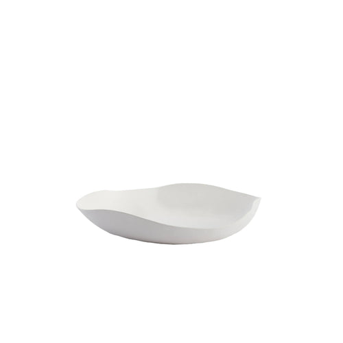 Light & Living decoratie schaal  - wit - 33x32x6.5 cm