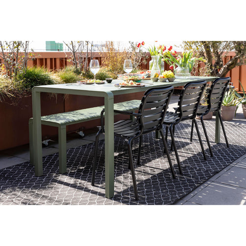 Zuiver Vondel Tuin Eetkamerstoelen armleuning Zwart - Set van 2